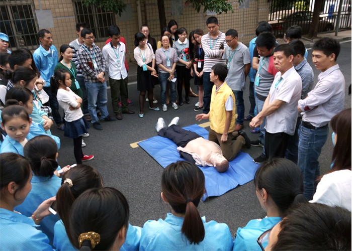 東莞鉅大電子舉辦急救知識和技能培訓