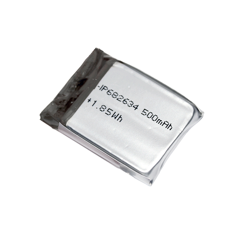 3.7V 500mAh 682634 移動(dòng)支付終端聚合物鋰電池，鈷酸鋰材料